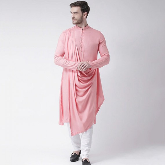 http://13.204.215.80/products/men-pink-solid-straight-kurta-with-attached-drape