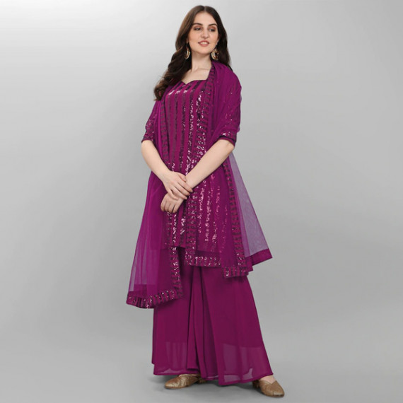 http://13.204.215.80/products/purple-embroidered-sequined-silk-georgette-semi-stitched-dress-material
