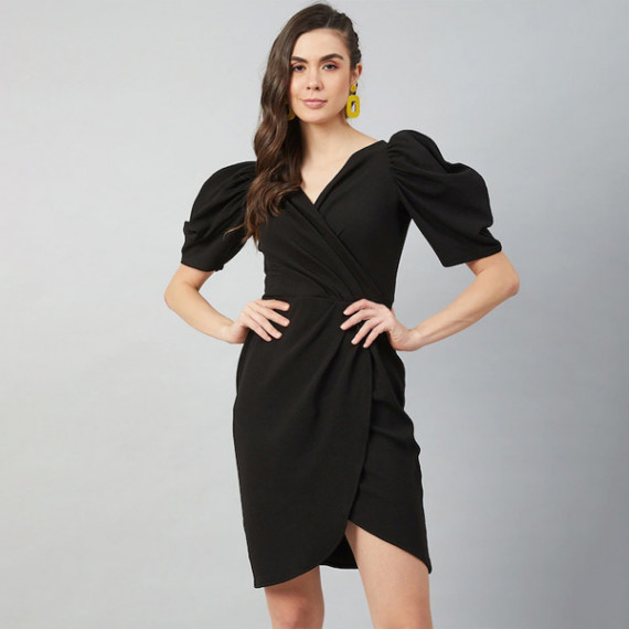http://13.204.215.80/products/black-wrap-dress-with-volume-sleeves