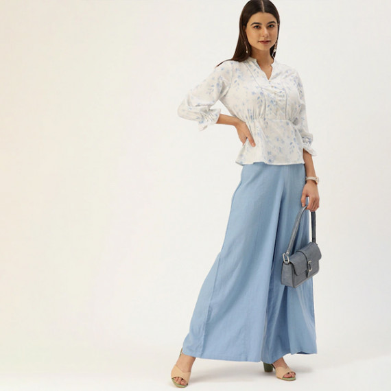 http://13.204.215.80/products/white-blue-tropical-print-mandarin-collar-peplum-top