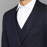 Men Beige Two Piece Suit