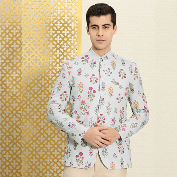 http://13.204.215.80/products/men-grey-purple-floral-print-bandhgala-jashn-blazer