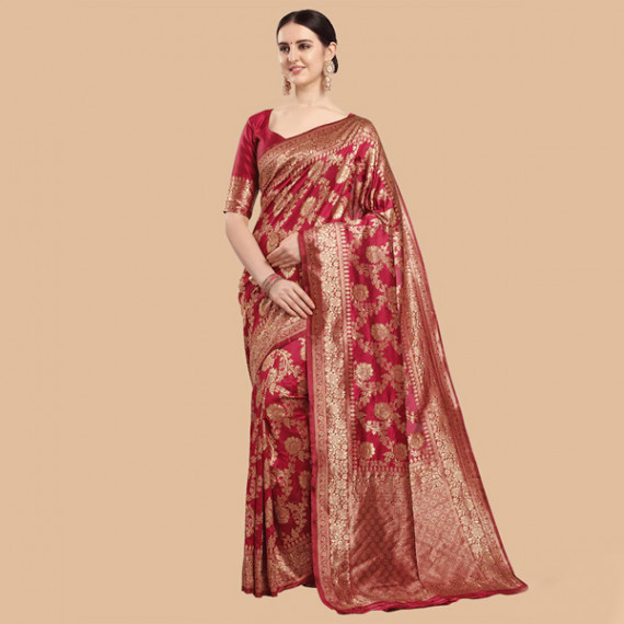 http://13.204.215.80/products/maroon-gold-ethnic-motifs-zari-silk-blend-banarasi-saree
