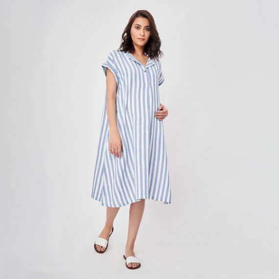 http://13.204.215.80/products/blue-striped-maternity-shirt-midi-dress